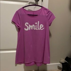 “Smile” Girls Tee